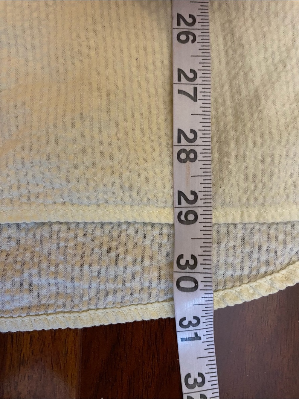 H&M Soft Yellow Girls Sundress cotton 12/14 - Picture 6 of 6